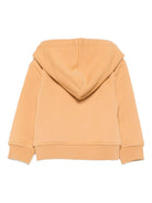 Felpa per neonato TRUSSARDI JUNIOR marrone con cappuccio e zip TIA25023FE APPLE CIN. TRUSSARDI KIDS 