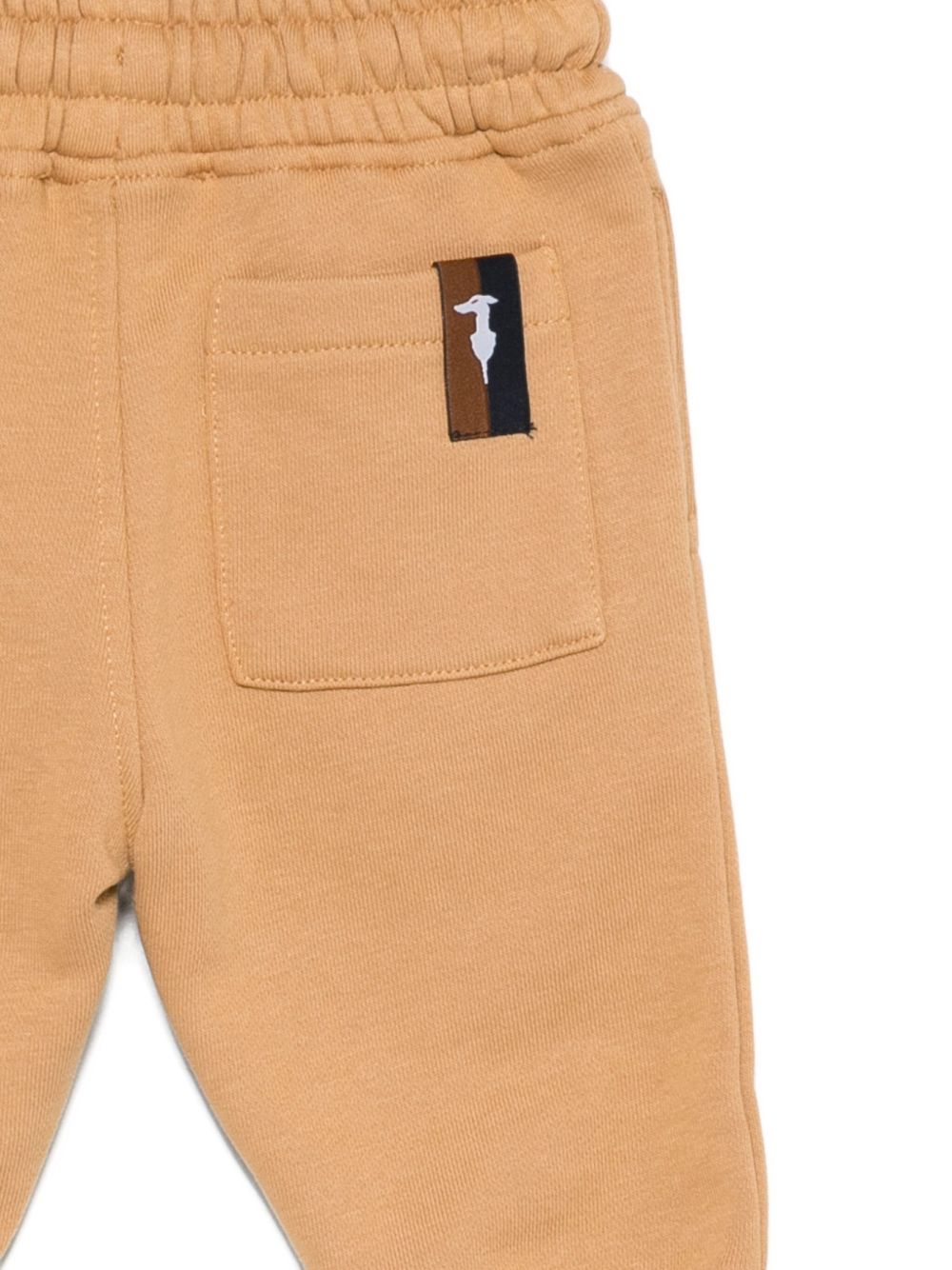 Pantaloni da tuta per neonato Trussardi Junior marroni con tasche applicate TIA25074PA APPLE CIN. TRUSSARDI KIDS 