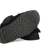 Slippers per bambina UGG Kids Disquette nero con finitura in pelliccia sintetica 1122550 BLK UGG KIDS 