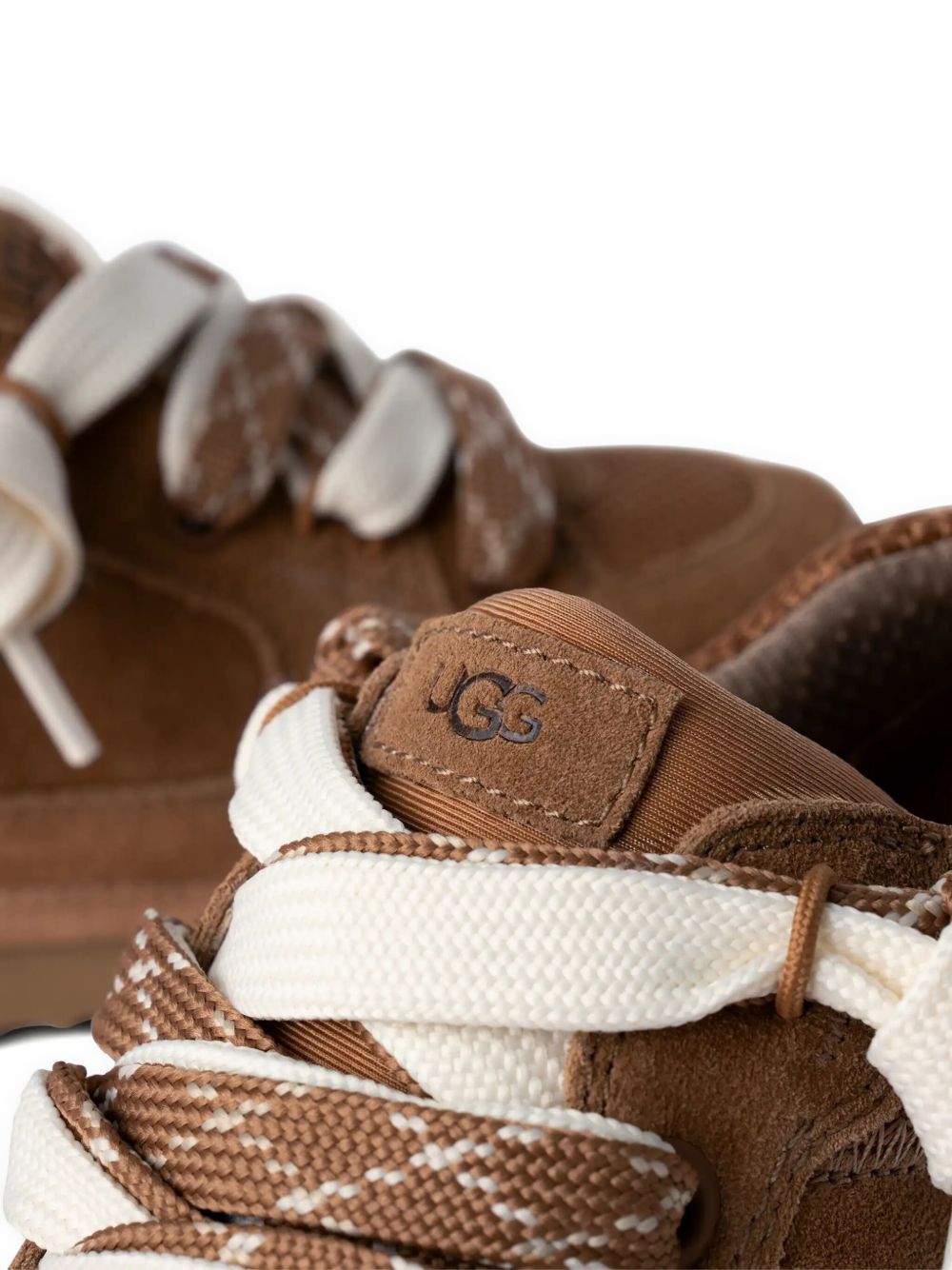 Sneakers Lo Lowmel UGG Kids marroni con applicazione sulla linguetta con logo 1166490K CHE UGG KIDS 
