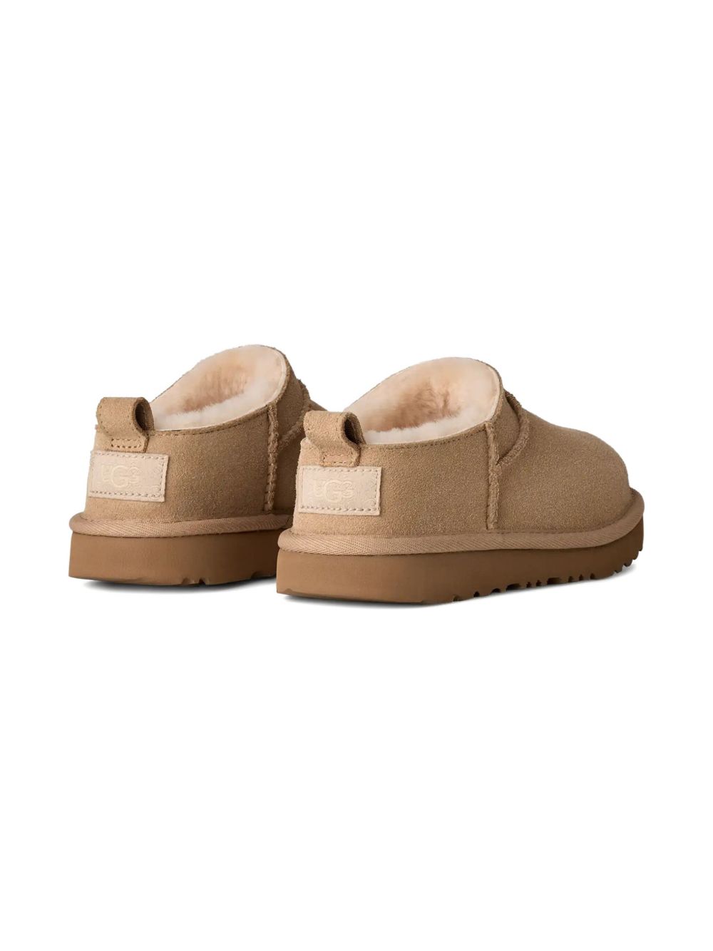 Ciabatte Classic Micro per bambina UGG Kids beige con design slip-on 1174410K SAN UGG KIDS 