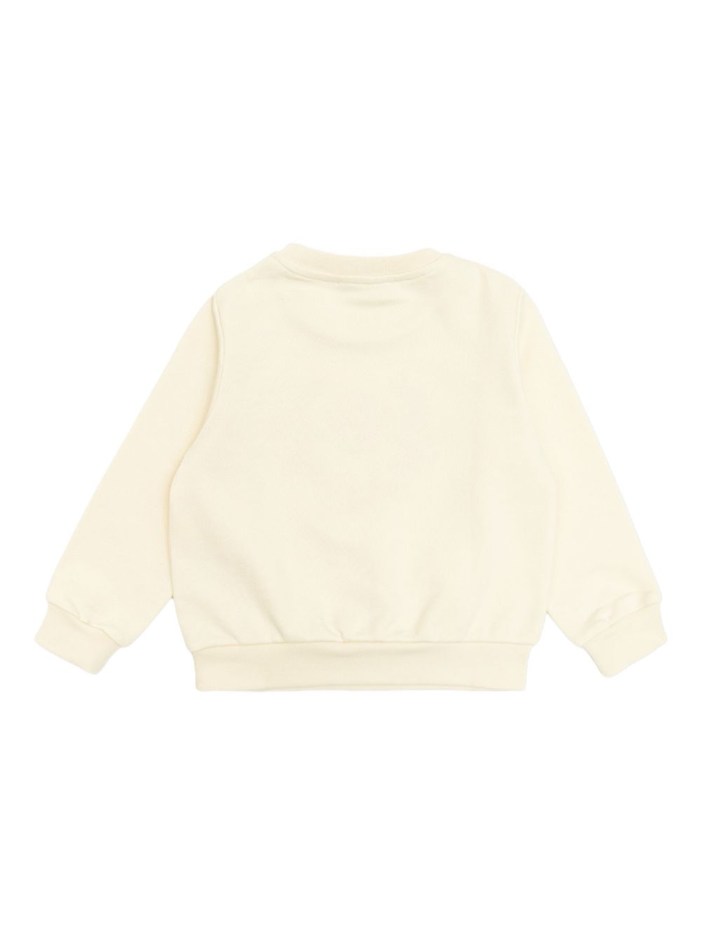 Felpa per neonata Versace Kids beige con stampa Medusa Crest 10185551A14882 2WX70 VERSACE KIDS 