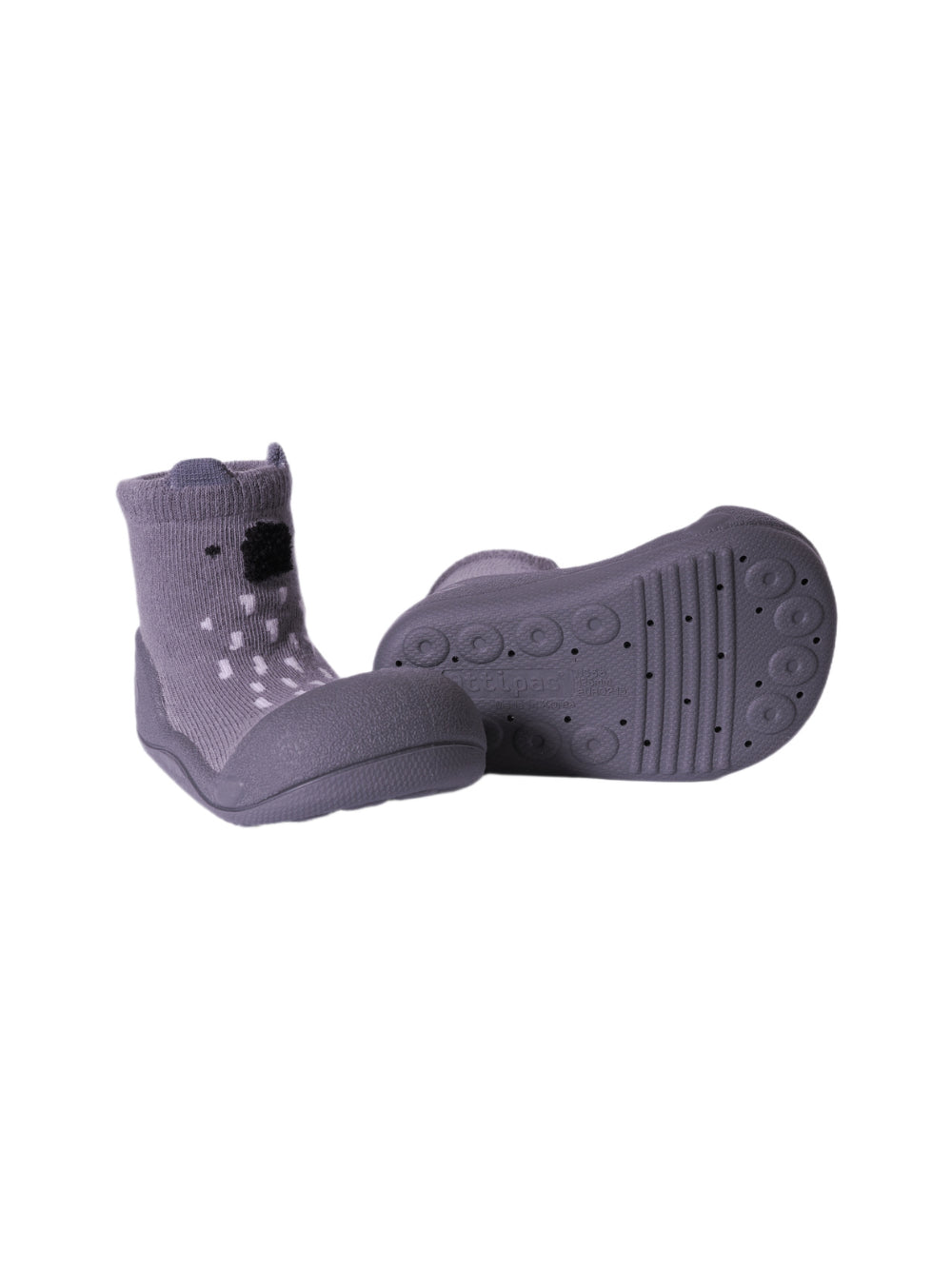 Scarpe primi passi per neonati Attipas grigie con motivo Koala AEN01 GREY ATTIPAS KIDS 