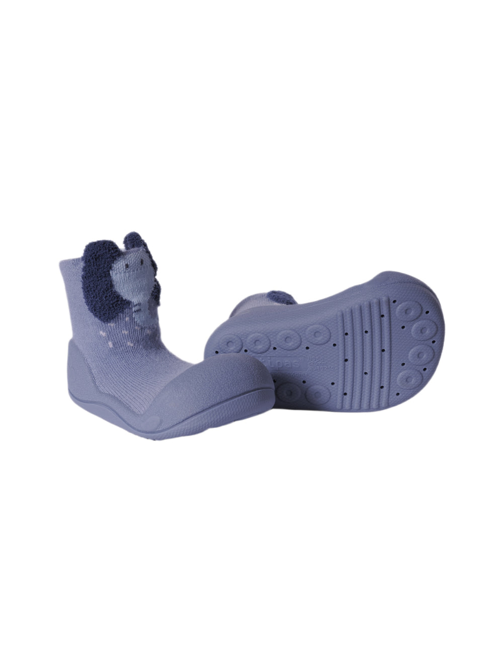 Scarpine primi passi per neonati Attipas blu con ricamo Elefante AEN03 BLUE ATTIPAS KIDS 