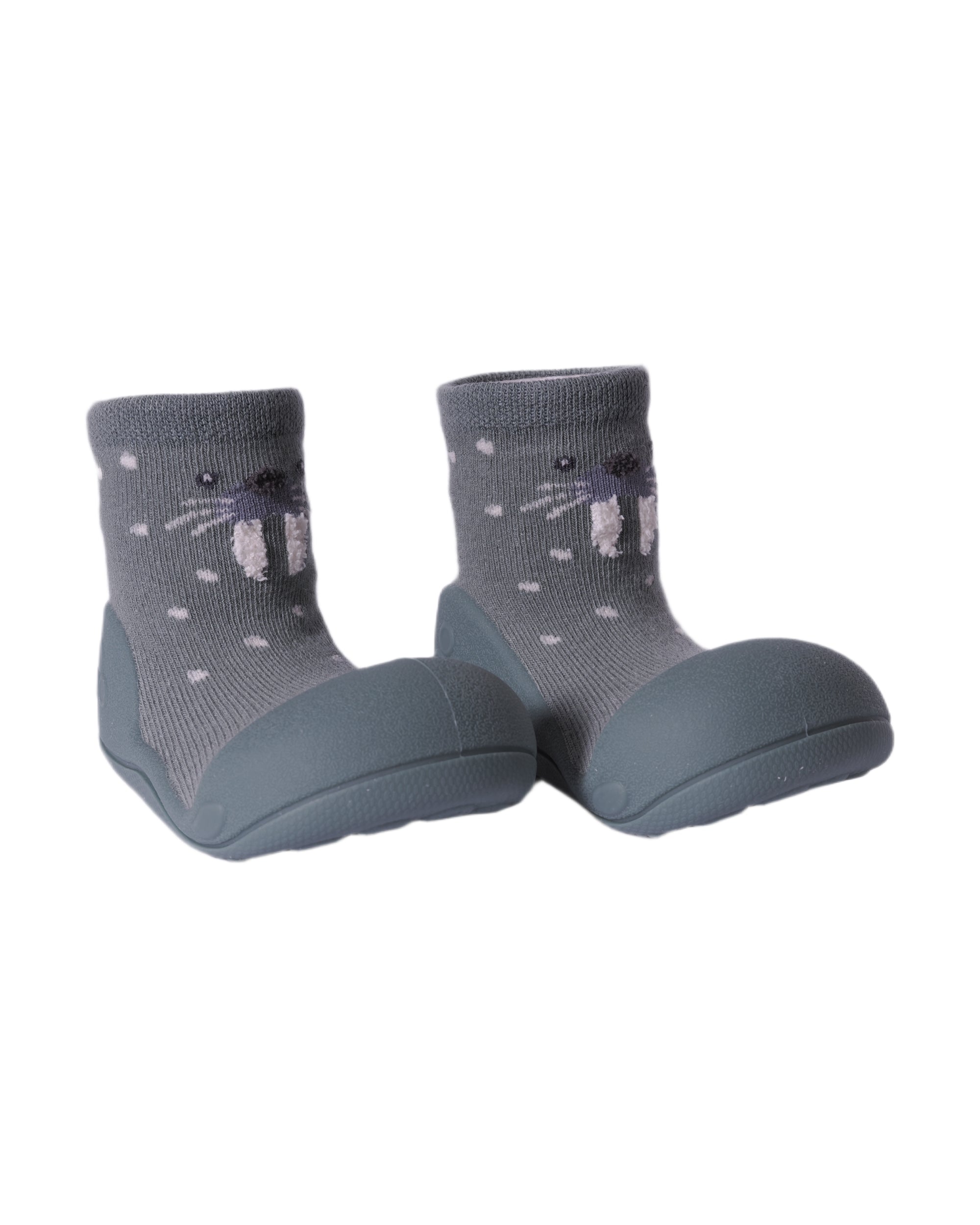 Scarpine primi passi per neonati Attipas blu con motivo leone marino SL01 KAKI ATTIPAS KIDS 