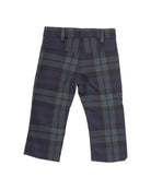 Pantaloni per bambino Baroni verde con motivo scozzese 10579 VERDE BARONI KIDS 