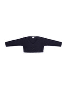Maglione per neonata Baroni blu con scollo a V 11496 BLU BARONI KIDS 