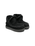 Stivali mid Eskimo per bambina Mou Kids nero con punta tonda FK111015A BKBK MOU KIDS 
