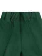 Shorts per neonato Paio Crippa verde con vita elasticizzata ULIVO 58 PAIO CRIPPA KIDS 