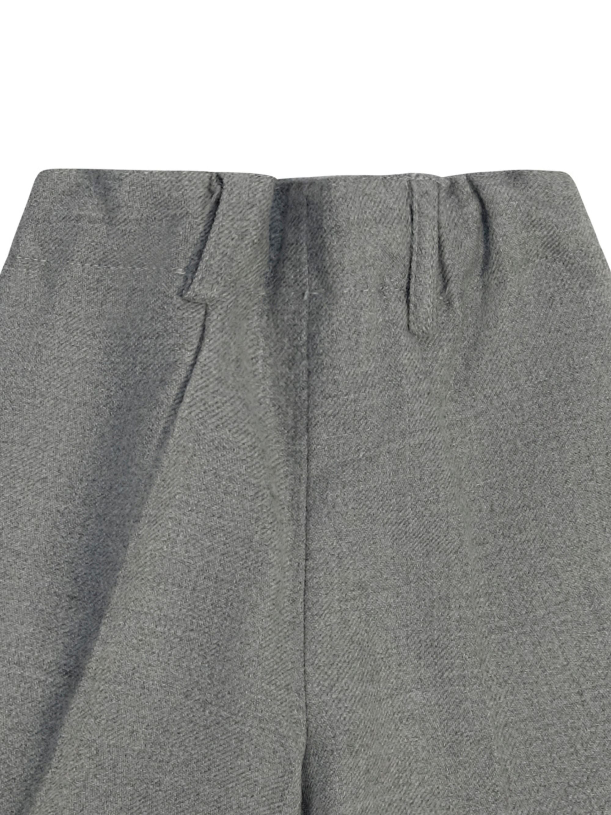 Shorts per neonato Paio Crippa grigio con passanti per cintura ULIVO 93 PAIO CRIPPA KIDS 