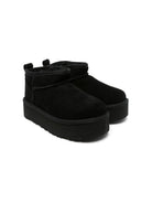 Stivali per bambina UGG Kids Ultra Mini nero con platform 1157791K BLK UGG KIDS 
