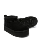Stivali per bambina UGG Kids Ultra Mini nero con platform 1157791K BLK UGG KIDS 