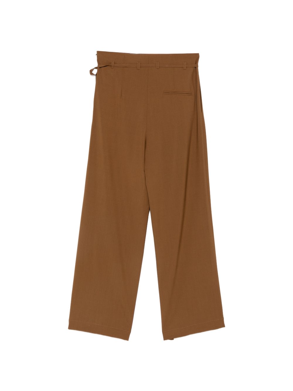 Pantaloni per donna Alysi marroni con gamba ampia 166102 A6055 CG ALYSI 