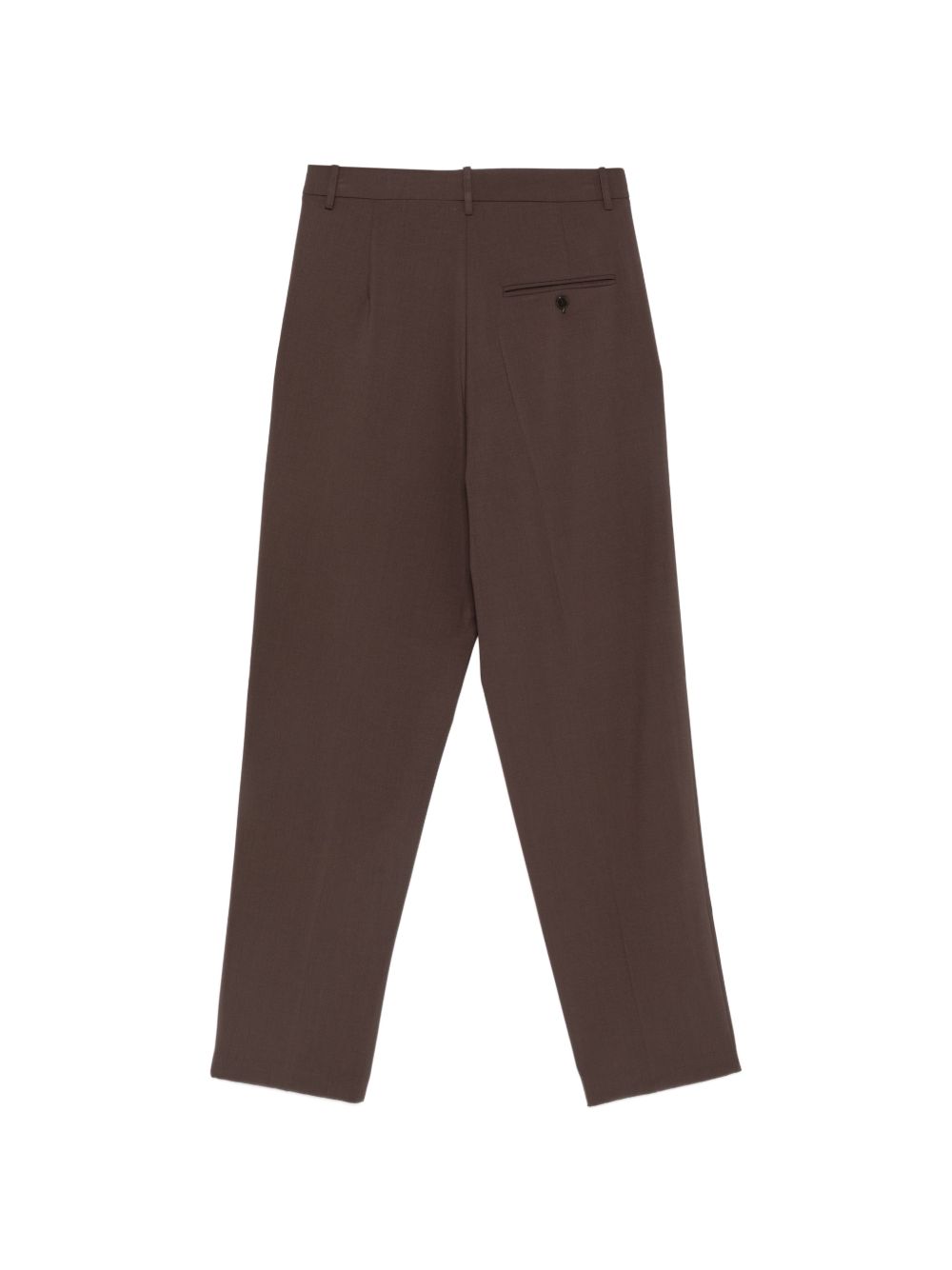 Pantaloni per donna Alysi marroni con parte anteriore plissettata 166115 A6055 CACAO ALYSI 