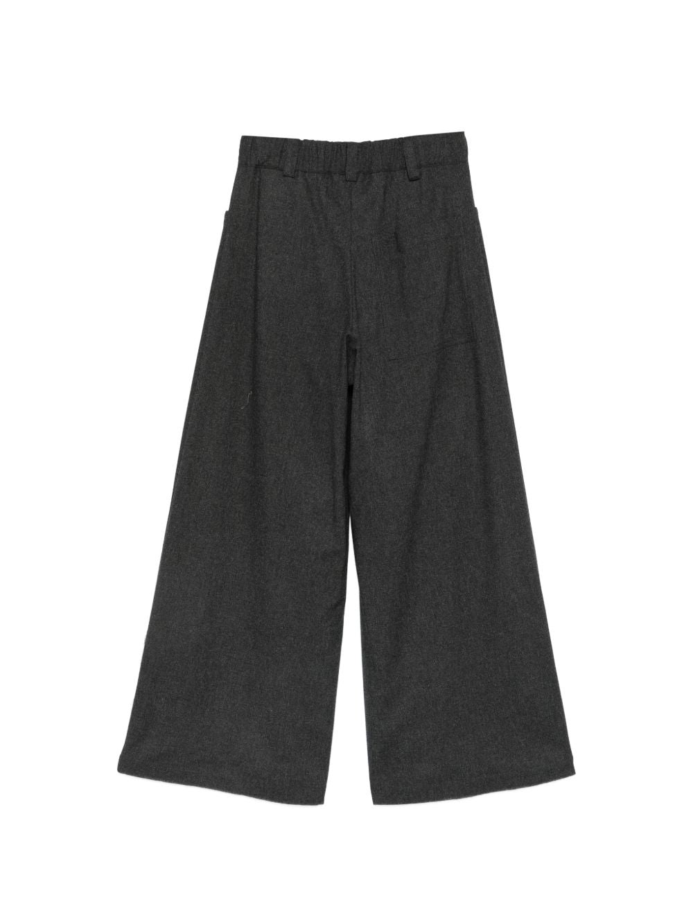 Pantaloni per donna Alysi grigi con design a palazzo 166129 A6044 AN ALYSI 