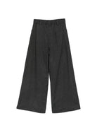 Pantaloni per donna Alysi grigi con design a palazzo 166129 A6044 AN ALYSI 
