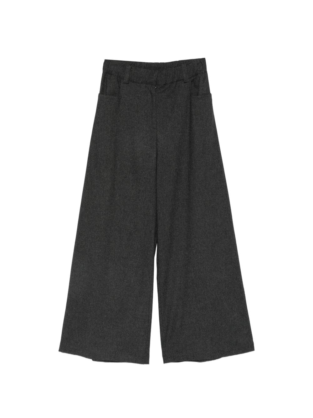 Pantaloni per donna Alysi grigi con design a palazzo 166129 A6044 AN ALYSI 