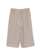 Pantaloni per donna Alysi beige con dettaglio pieghe 166130 A6033 CH ALYSI 