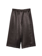 Pantaloni per donna Alysi marroni con vita elasticizzati 166133 A6034 CACAO ALYSI 