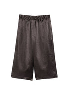 Pantaloni per donna Alysi marroni con vita elasticizzati 166133 A6034 CACAO ALYSI 
