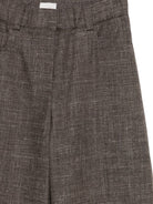 Pantaloni per donna Alysi marroni con design a cinque tasche 166142 A6033 SI ALYSI 