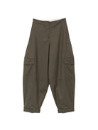 Pantaloni corti Alysi verdi con tasca con patta 166156 A6212 BSO ALYSI 