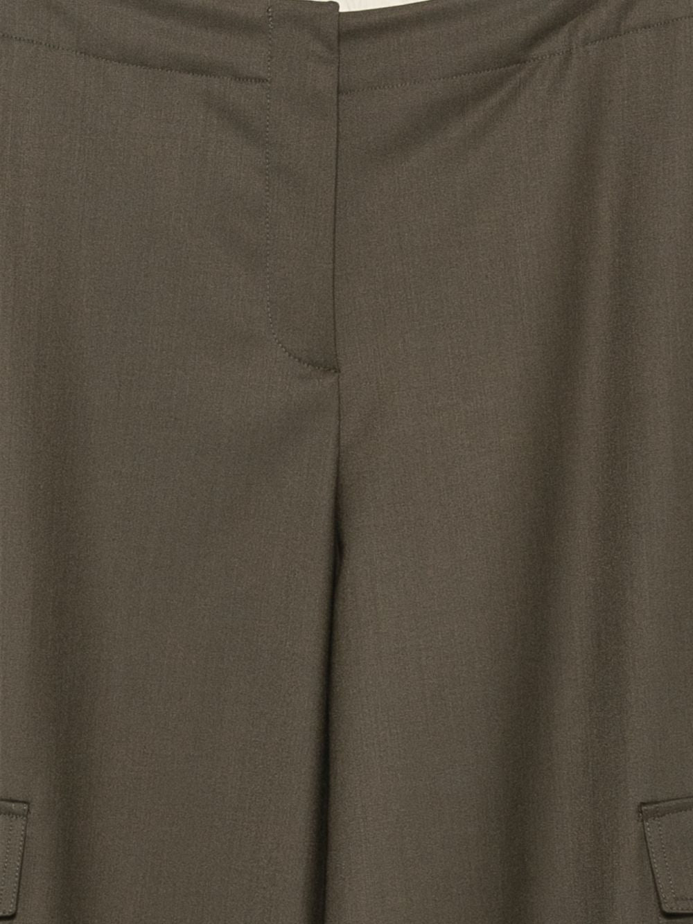 Pantaloni corti Alysi verdi con tasca con patta 166156 A6212 BSO ALYSI 