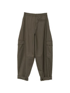Pantaloni corti Alysi verdi con tasca con patta 166156 A6212 BSO ALYSI 