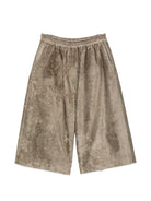 Shorts per donna Alysi verde con elastico in vita 166161 A6243 SV ALYSI 