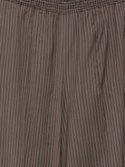 Pantaloni a spiglie Alysi marroni a righe 166164 A6235 CAFFE ALYSI 