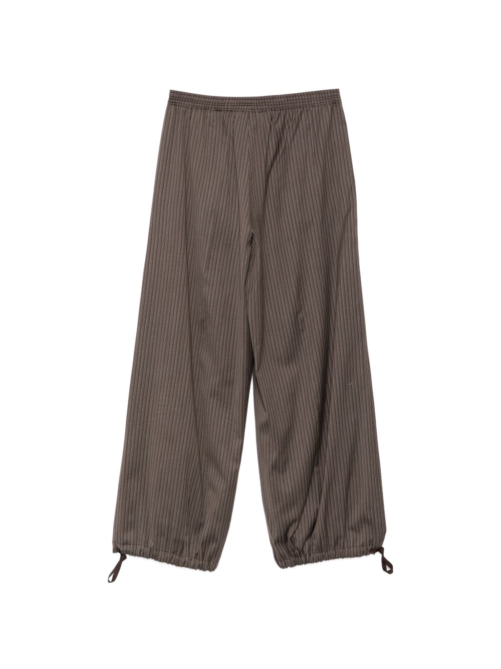 Pantaloni a spiglie Alysi marroni a righe 166164 A6235 CAFFE ALYSI 