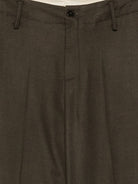 Pantaloni per donna Alysi verdi con dettagli plissettati 166173 A6218 BSO ALYSI 