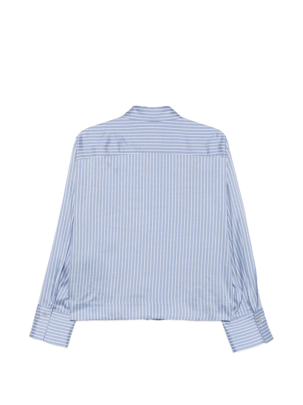 Camicia per donna Alysi azzurra con motivo a righe verticali 166202 A6002 AZ ALYSI 