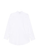 Camicia per donna Alysi bianca con colletto classico 166207 A6014 BI ALYSI 