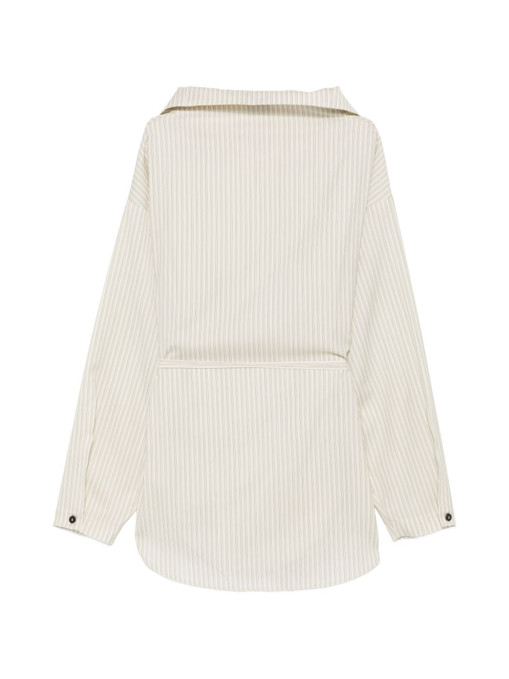 Camicia per donna Alysi bianca con design a righe verticali 166236 A6235 GESSO ALYSI 