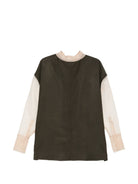 Camicia per donna Alysi multicolore con colletto classico 166243 A6218 BSO ALYSI 