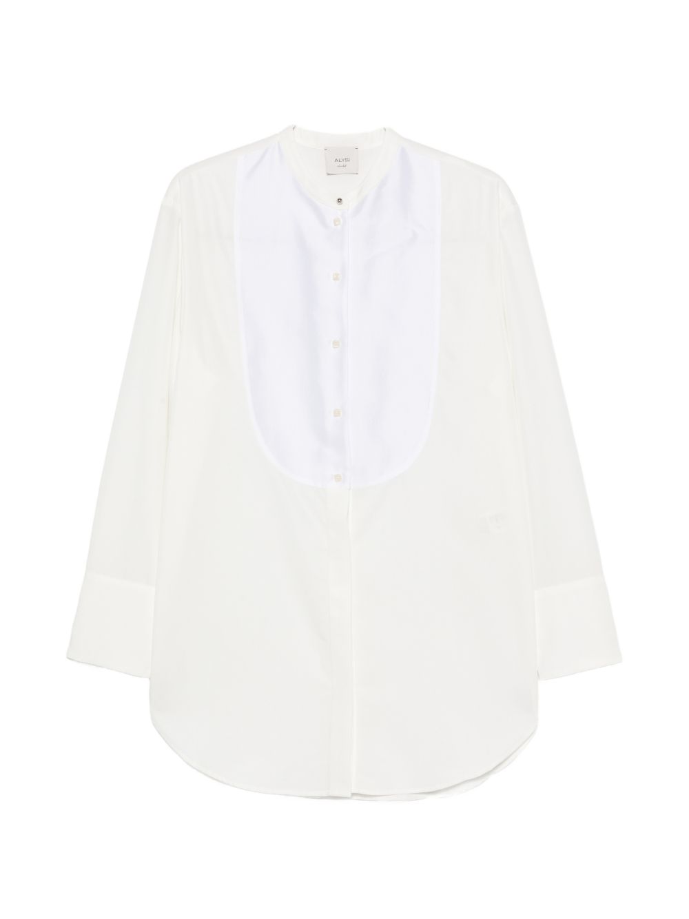Camicia per donna Alysi bianca con pettorina 166252 A6242 LT ALYSI 
