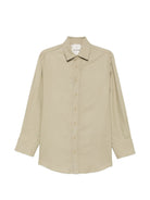 Camicia per donna Alysi verde con colletto alla francese 166253 A6218 SV ALYSI 