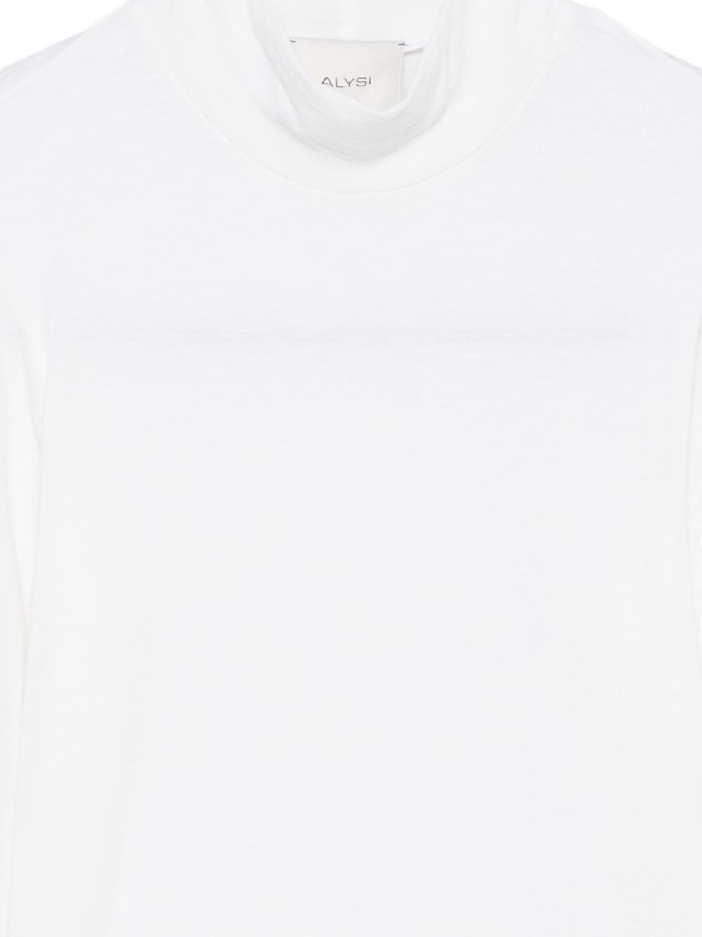 Maglione per donna Alysi bianca a collo alto 166410 A6036 LT ALYSI 