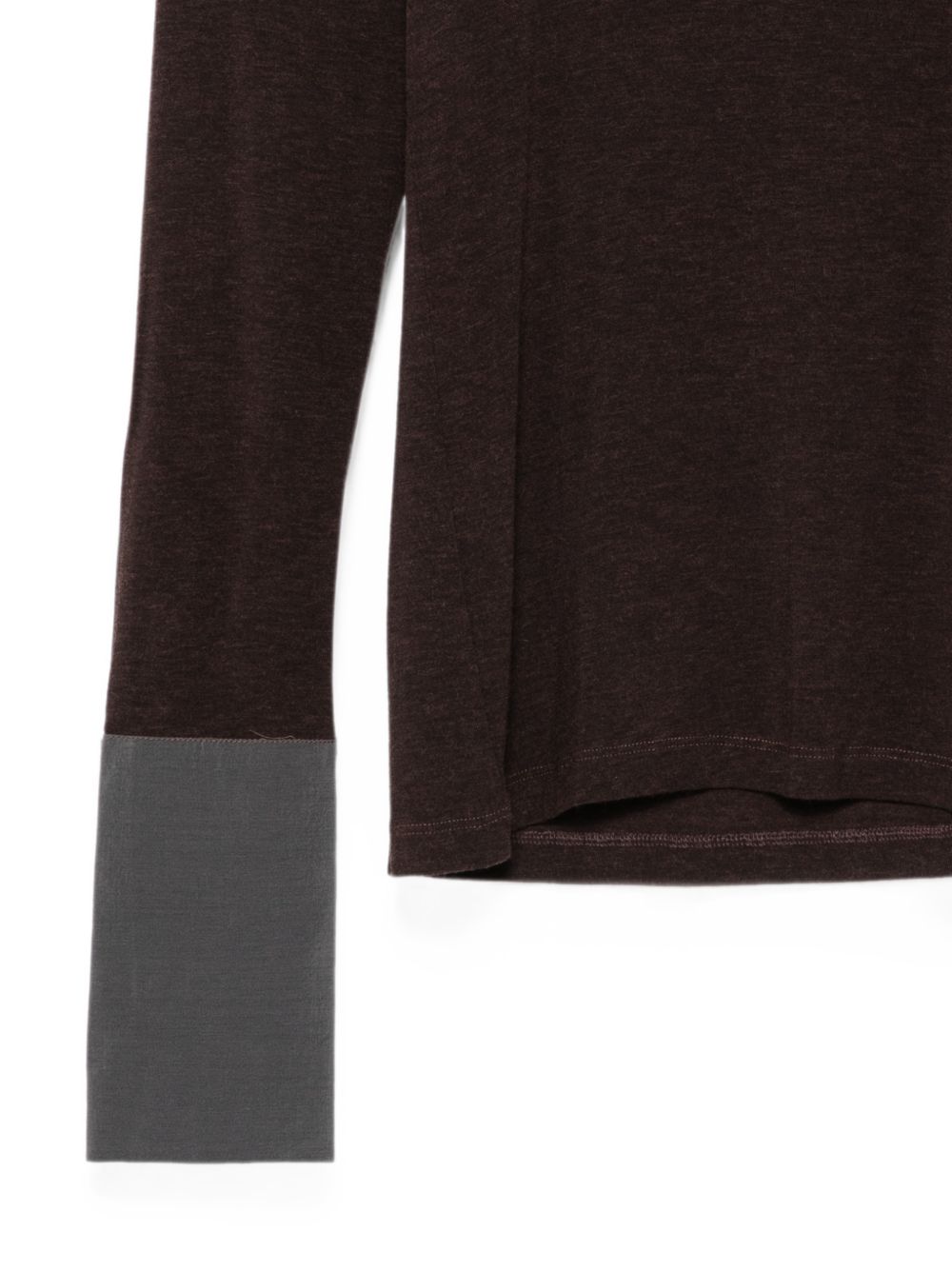 Maglione per donna Alyisi marrone con collo alto 166410 A6036 ME ALYSI 
