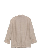 Giacca per donna Alysi beige con revers a lancia 166806 A6033 CH ALYSI 