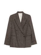 Giacca per donna Alysi marrone con revers a lancia 166814 A6033 SI ALYSI 