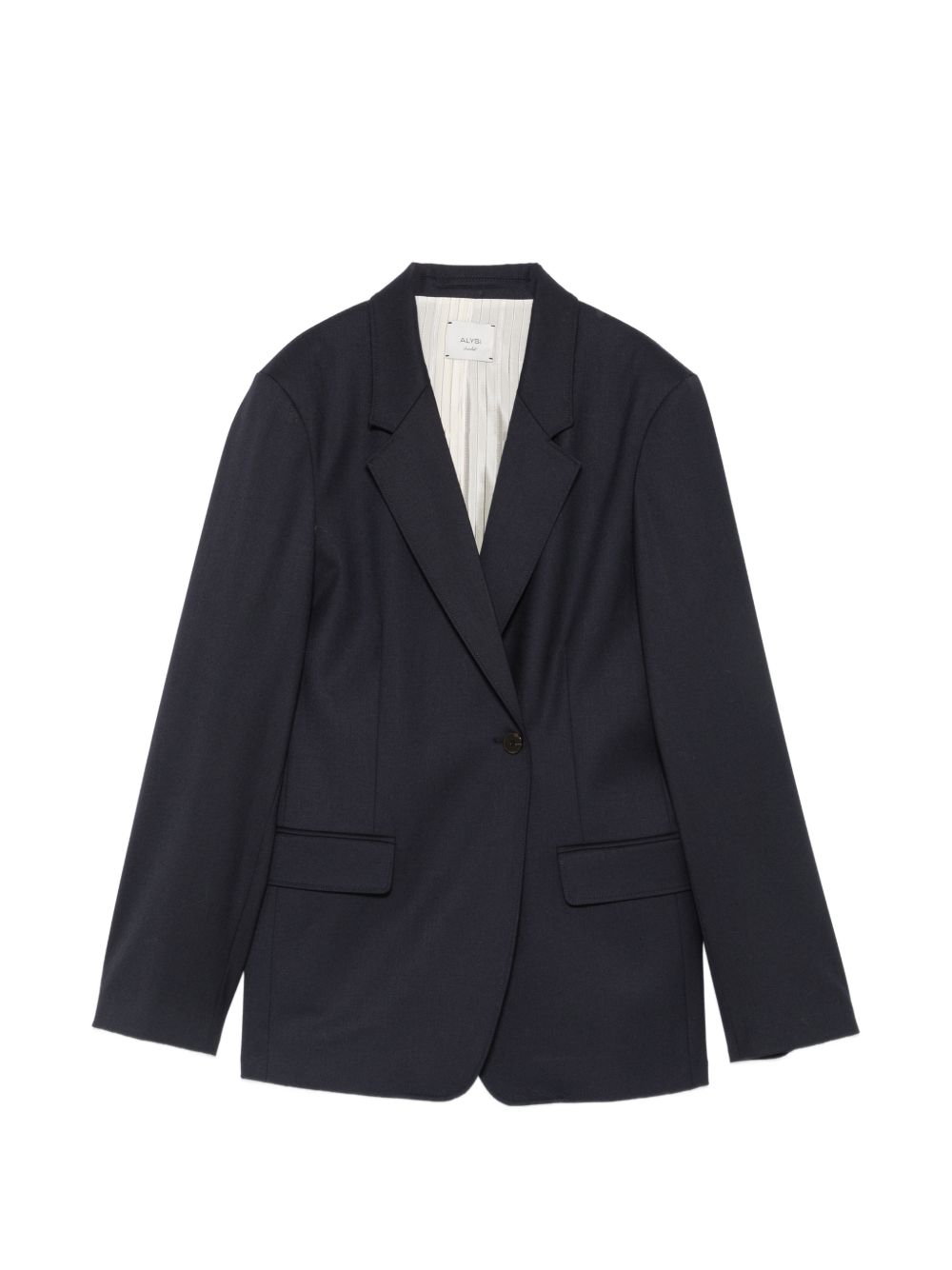 Giacca per donna Alysi blu con revers a lancia 166831 A6212 NOTTE ALYSI 