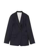 Giacca per donna Alysi blu con revers a lancia 166831 A6212 NOTTE ALYSI 