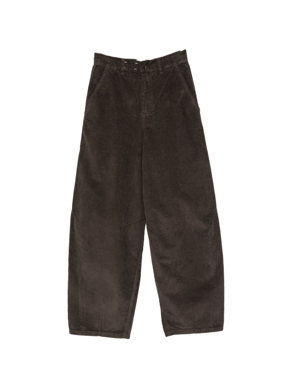 Pantaloni per donna Alysi marrone con tessuto a coste 266116 A6010 CACAO ALYSI 