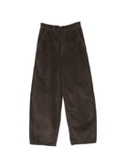 Pantaloni per donna Alysi marrone con tessuto a coste 266116 A6010 CACAO ALYSI 