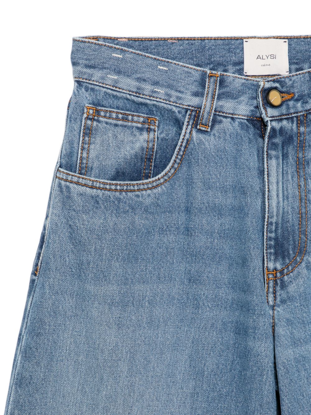 Jeans da donna Alysi denim a gamba larga 266119 A6041 BDM ALYSI 