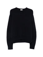 Maglione per donna Alysi blu con orlo a coste 266404 A6223 NOTTE ALYSI 