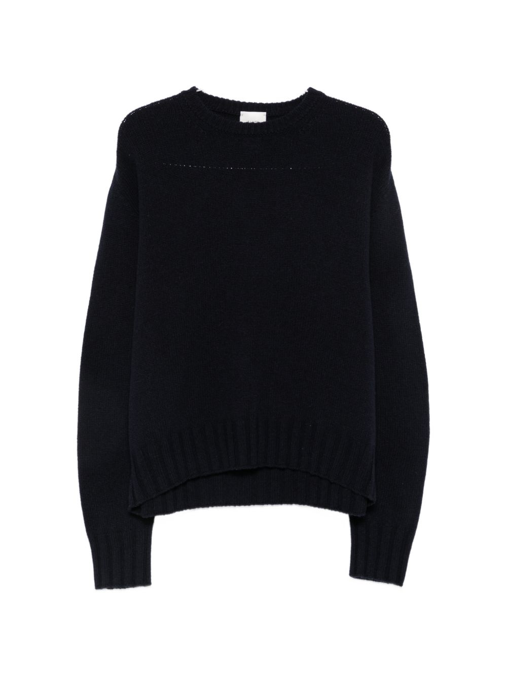 Maglione per donna Alysi blu con orlo a coste 266404 A6223 NOTTE ALYSI 