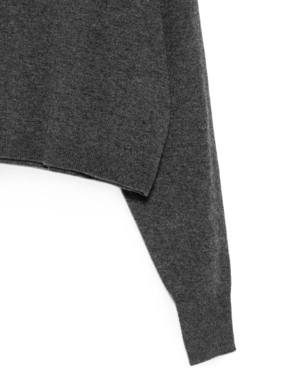 Maglione per donna Alysi grigio con chiusura con bottoni sul davanti 266429 A6008 AN ALYSI 